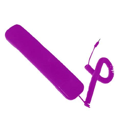 Pyle Home PITP8PUR Retro Style Pop Handset for iPhone, iPad, iPod, Android, BlackBerry, Other Cell Phones - Easy Use - Retail Packaging - Purple