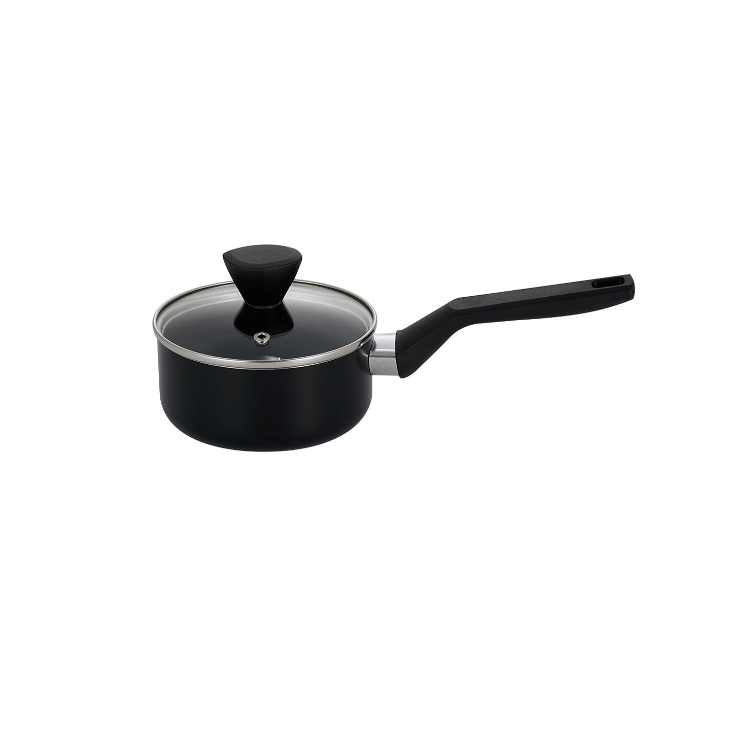 NutriChef Saucepan Pot with Lid - Non-Stick High-Qualified Kitchen Cookware with See-Through Tempered Glass Lids, 2 QT. (Works with Model: NCCWA13)
