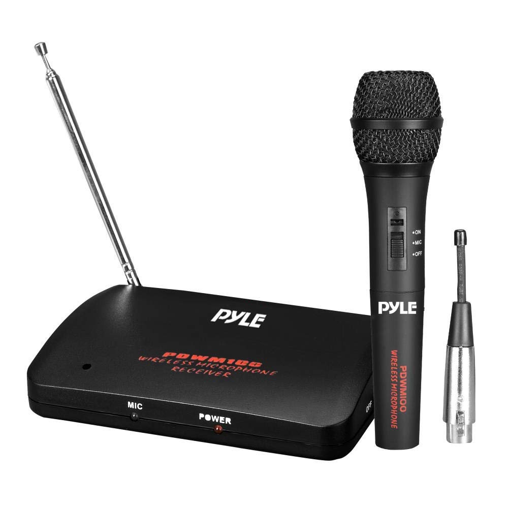 Pyle-Pro Instrument Dynamic Microphone, Black, one Size (PDWM100)