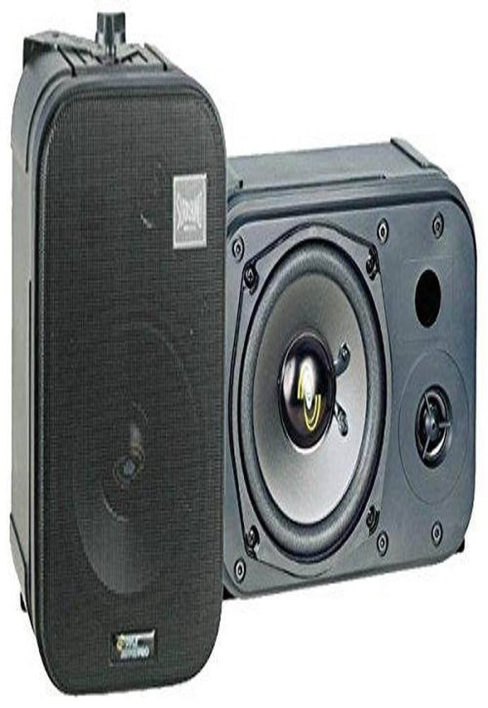 Pyle Home PDMN48 5 1/4-Inch 2-Way Bass Reflex Mini-Monitor System (Pair)