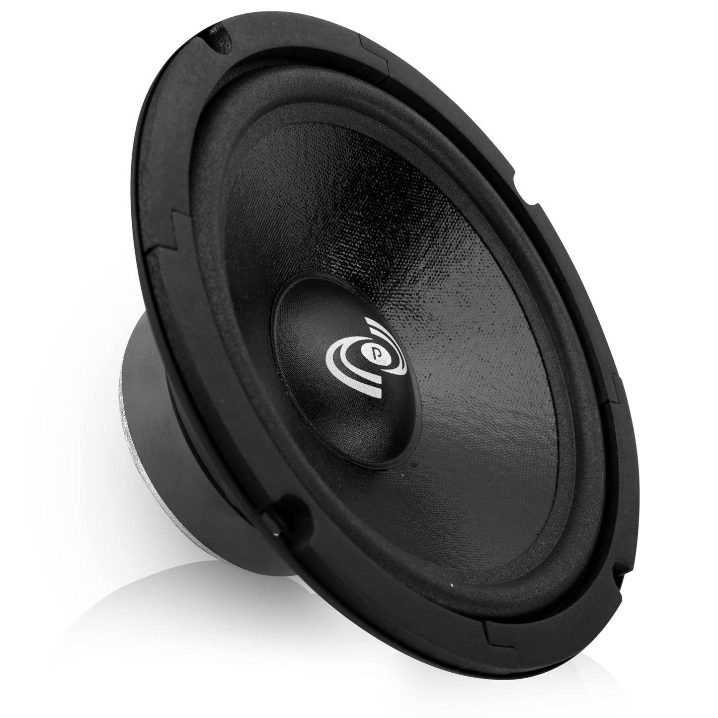Pyle 8 Inch Car Midbass Woofer - 360 Watt High Powered Car Audio Sound Component Speaker System w/High-Temperature Kapton Voice Coil, 200Hz-5kHz Frequency, 94 dB, 8 Ohm, 35 oz Magnet - PDMR8