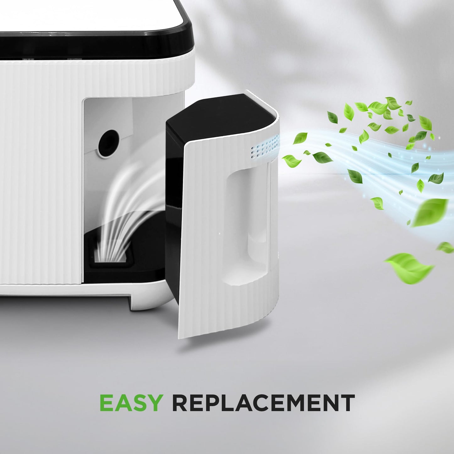 Nutrichef Replacement Filter - Replace Your Nutrichef Electric Kitchen Compost Filter | Optimal Replacement Every 3-6 Months | Easy Installation | Activated Charcoal Refills