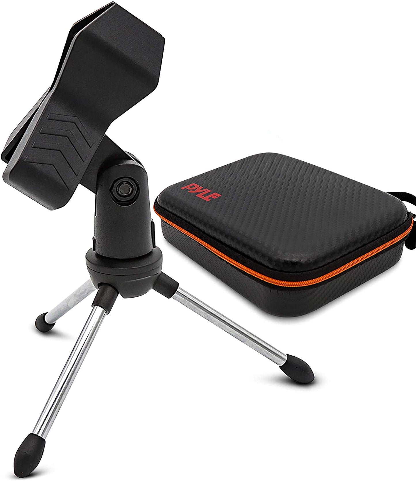 Pyle USB Podcast Microphone Bag and Mic Stand - Hard Case & Durable Mic Stand, EVA Bag & Metal, Compatible with Pyle Model Number: PDMIKT140 - Pyle PRTPDMIKT1401