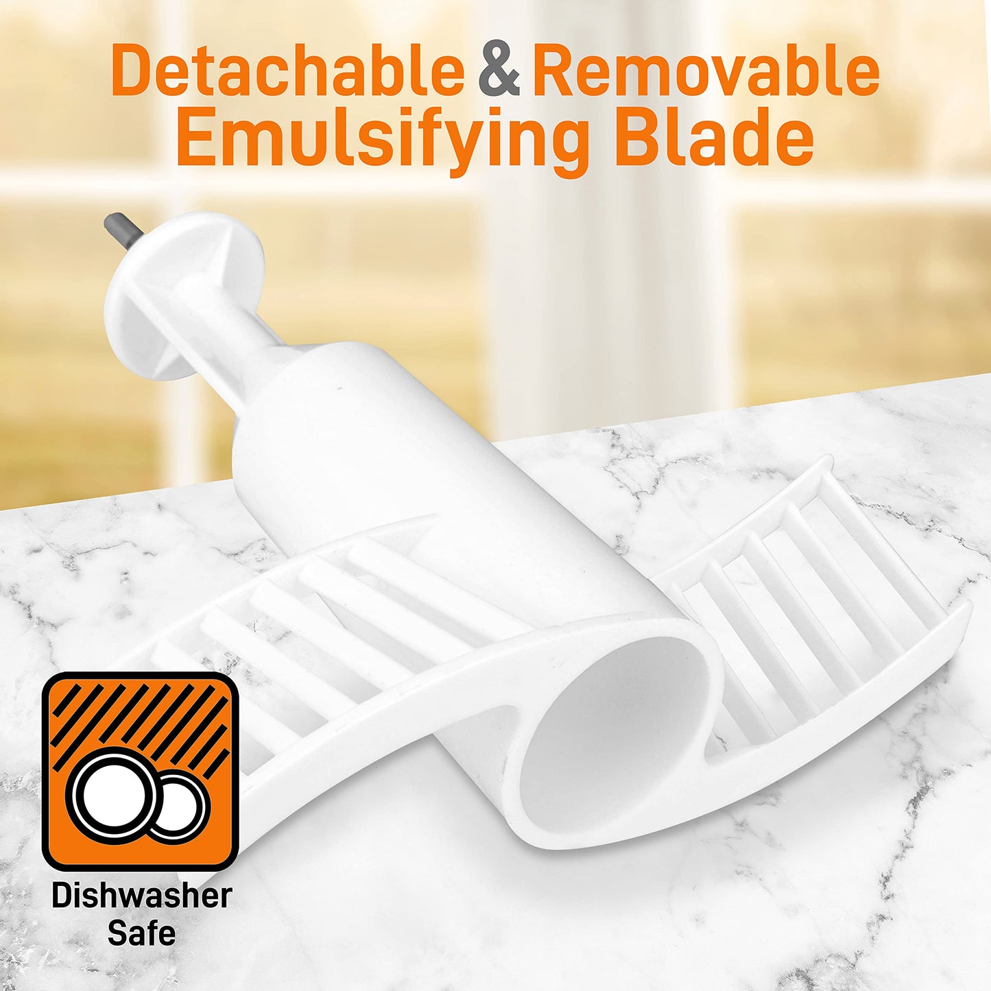NutriChef Food Processor Emulsifying Blade - Replacement Parts for NutriChef Multifunction Food Processor Model Number: NCFP8