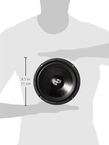 Pyle 8 Inch Car Midbass Woofer - 360 Watt High Powered Car Audio Sound Component Speaker System w/High-Temperature Kapton Voice Coil, 200Hz-5kHz Frequency, 94 dB, 8 Ohm, 35 oz Magnet - PDMR8