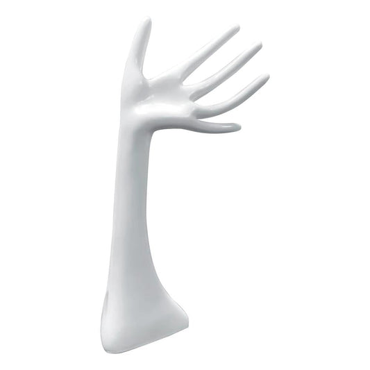 SereneLife Jewelry Hand Display Holder, 11.8-Inch Long Female Mannequin Hand, Perfect for Displaying Rings, Bracelets, Bangles, Watches, or Gloves