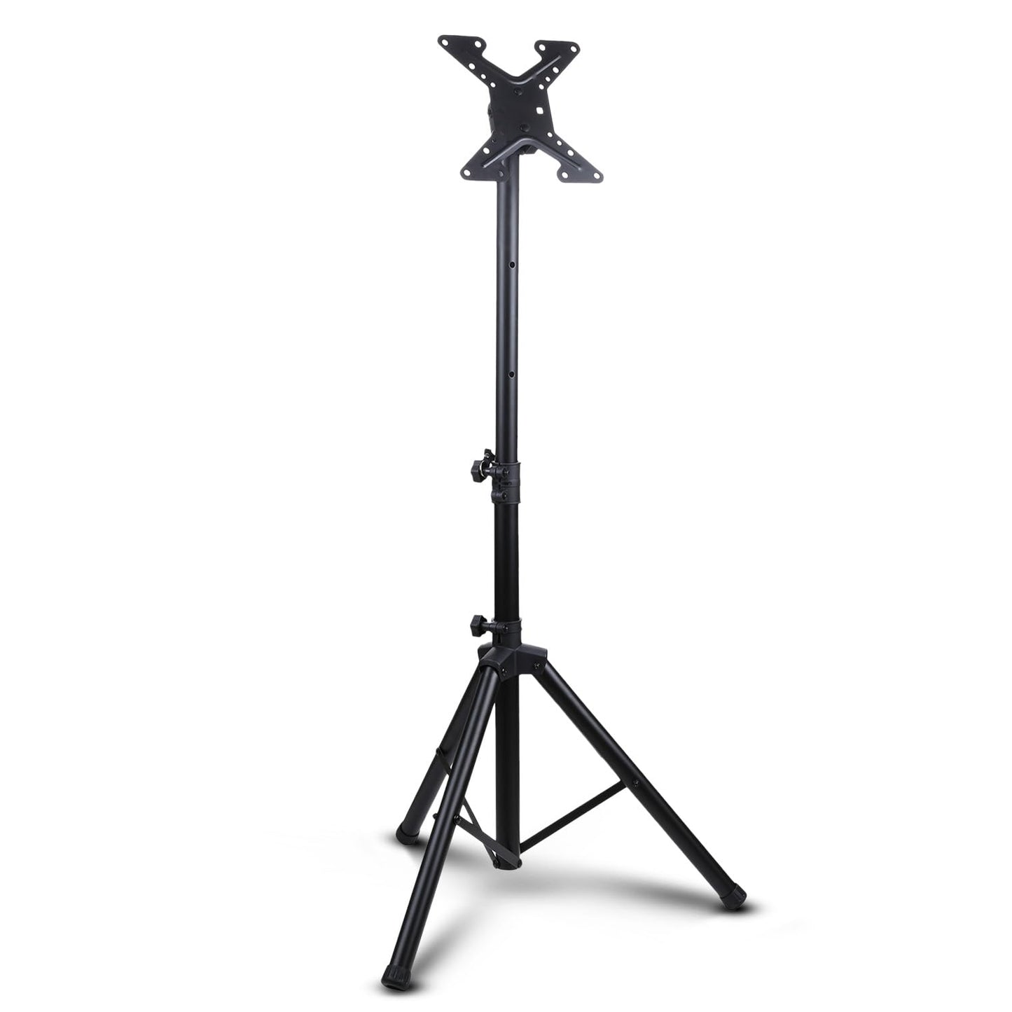Pyle Premium LCD Flat Panel TV Tripod Stand, Portable & Foldable TV Mount for LCD/LED Flat Screen TVs up to 32", Adjustable Height, 88.8 lbs Capacity, VESA 100x200/200x200 - (PTVSTNDPT3215)
