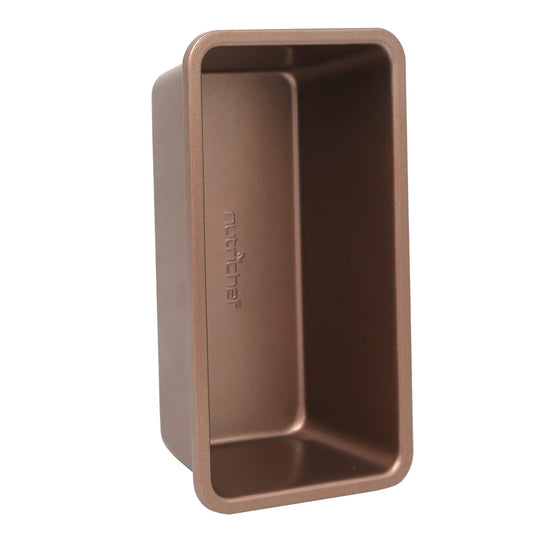 NutriChef 9-inch Golden Bread Loaf Pan, Non-Stick Coated Layer Surface, Great for Food Preparation, Serving, Pastry Dessert Baking, Used for Model Number NCBK6TR7 and NCBK6TR7.5