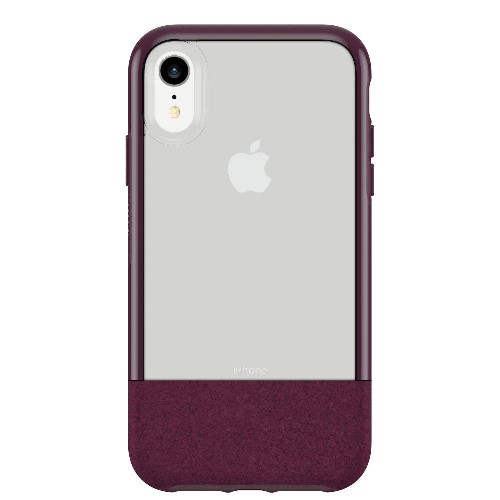 OtterBox Statement Series Case for iPhone XR - Lucent Magenta (Clear/Boysenberry/Orchid)