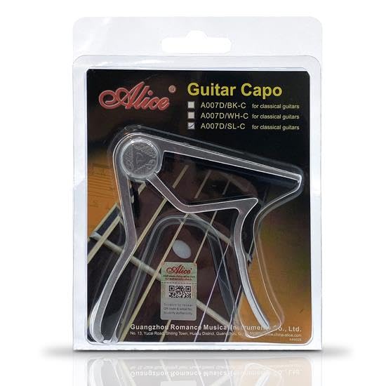 Pyle 4 String 2 Piece Accessory Kit Premium Zinc Metal Capo & Steel Slide for Acoustic Guitar PGA500SLD