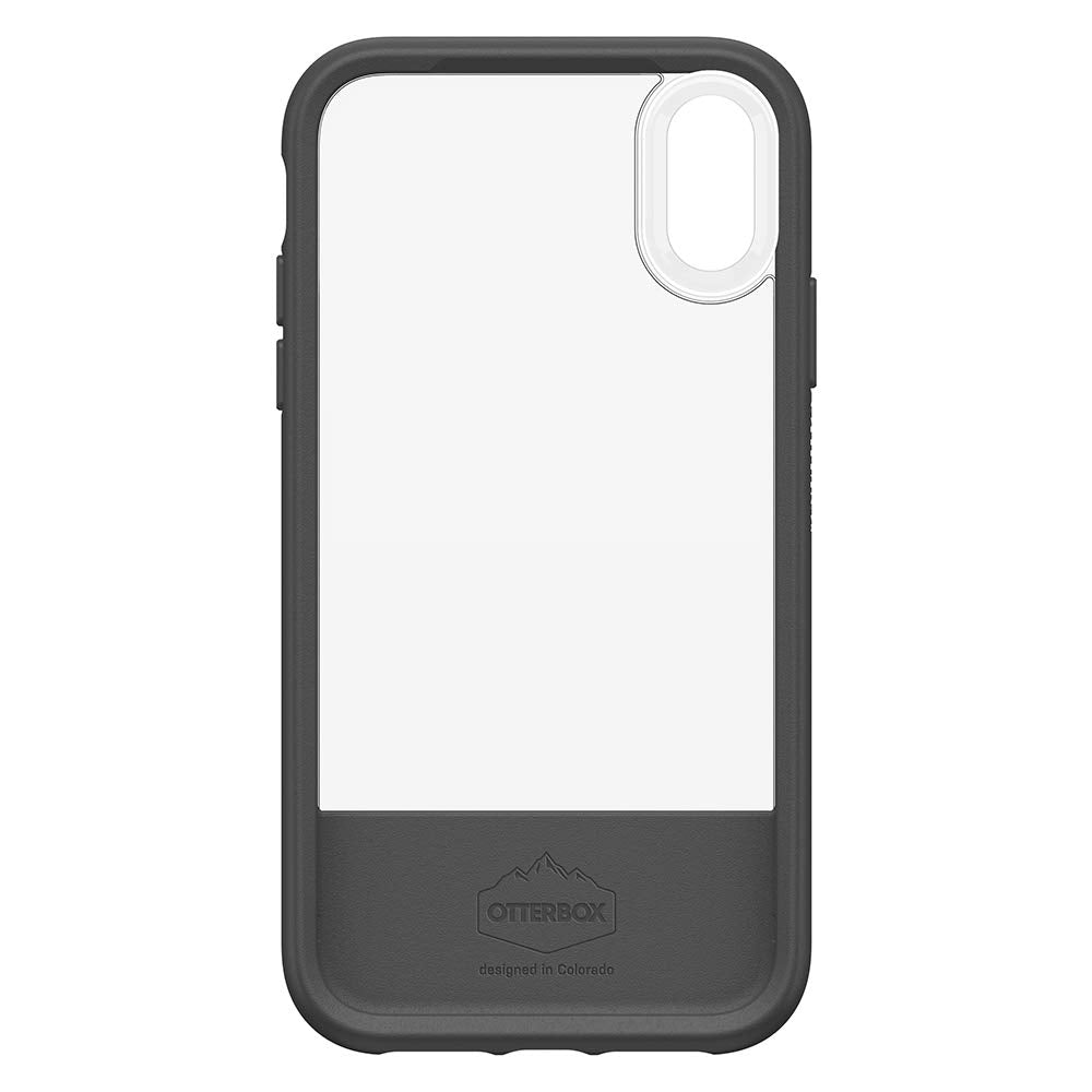 OtterBox Statement Series Case for iPhone XR - Lucent Storm (Clear/Castlerock/Pewter)