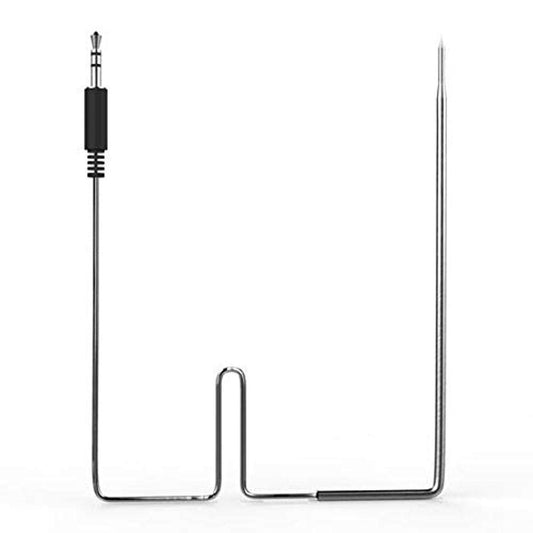 NutriChef Upgraded Replacement Barbecue Thermometer Probe - 1 Pc Stainless Steel Probe for PWIRBBQ420 Bluetooth Wireless BBQ Digital Thermometer, Works w/All Kinds of Meat PRTPWIRBBQ420PG