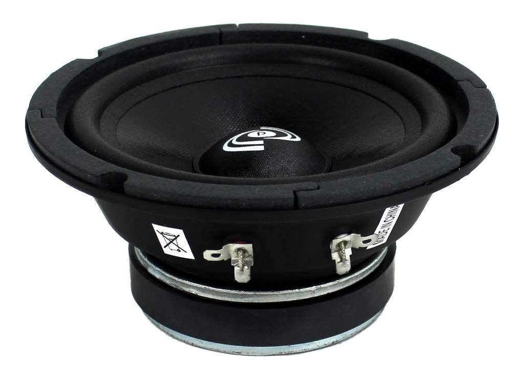 Pyle 6.5" Car Audio Speaker Midrange - 300 Watt High Power Sealed Back Mid Range Speakers System w/ Paper Coating Cone, 200-5 kHz, 93 dB, 8Ohm, 30 oz Magnet, 1 inch KAPTON Voice Coil - PDMR6