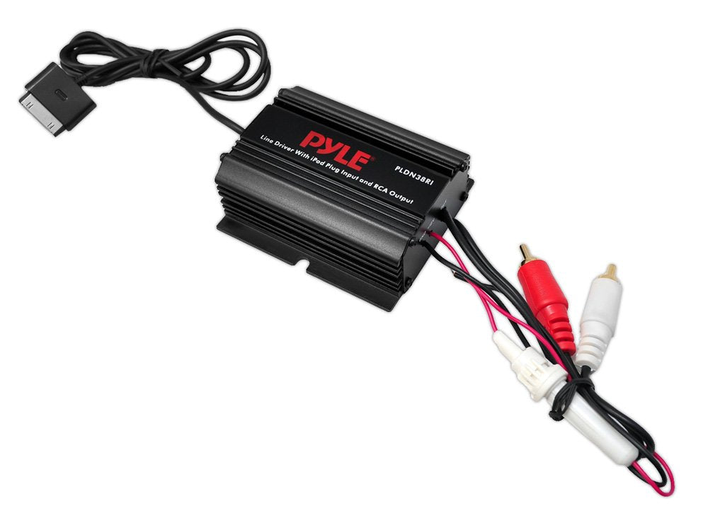 Pyle PLDN38RI iPod Direct To RCA Stereo Audio Ground Loop Isolator/Audio Line Driver