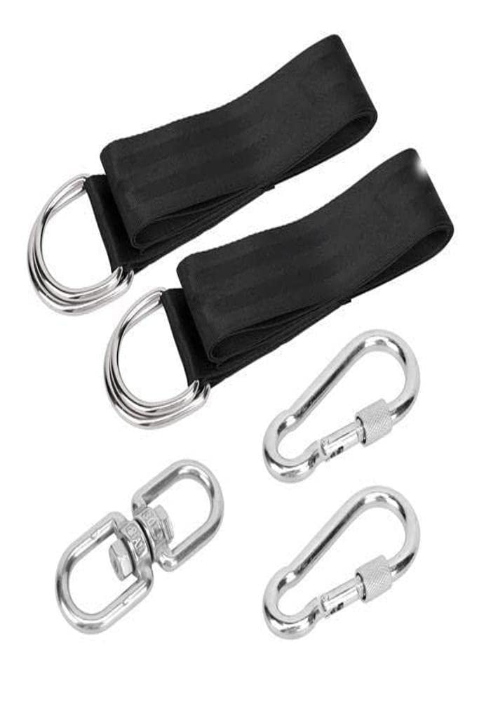 SereneLife Hanging Swing Tree Mount Kit - Universal Mounting for Rope Swing Seats, for SereneLife Models: SLSWNG202, SLSWNG100,