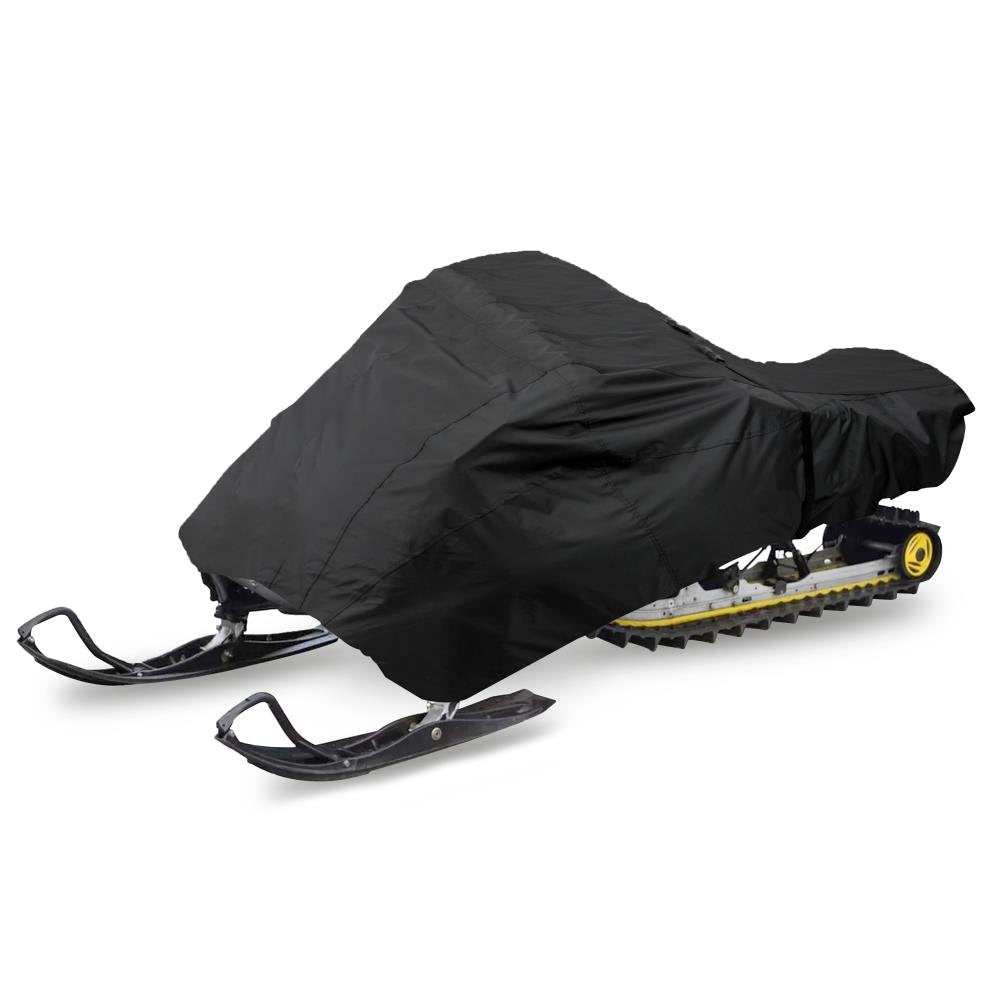 Pyle Snowmobile Cover, Waterproof, Heavy Duty, Marine Grade Polyester, 113" Length, Quick Release Buckle, Dual Air Vents, Non-Scratch Liner, Elastic Cord, UV Resistant, Durable Protection