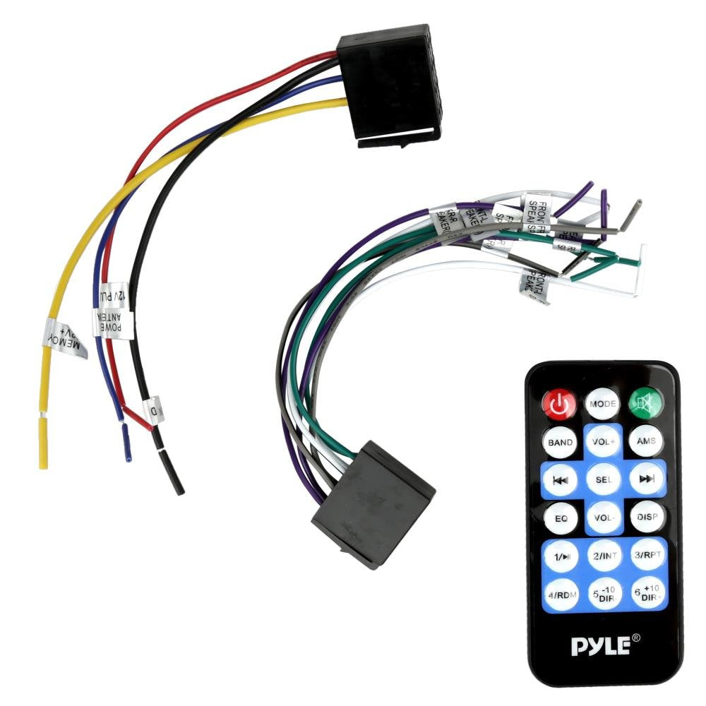Pyle Marine Bluetooth Stereo Receiver, Water Resistant, MP3/USB/AUX, Wireless Streaming, Easy Installation