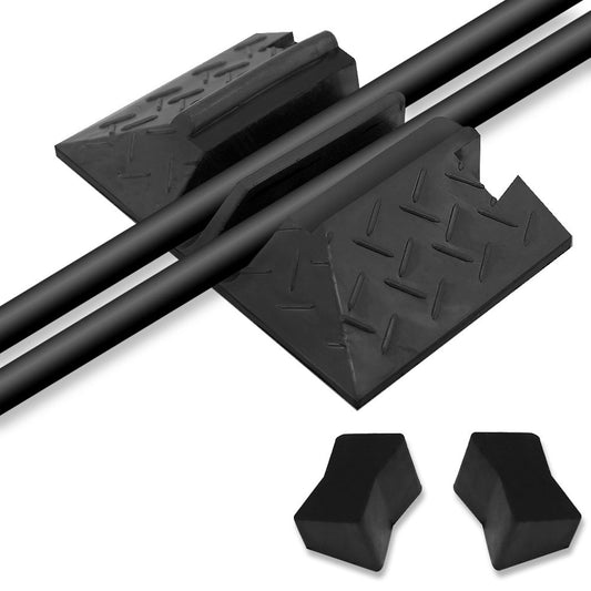 Pyle Cable Ramp End Cap - Finish Piece for Pyle PCBLCO103 Cable Protector Cover Ramp - Pyle PCBL103ENDCP02