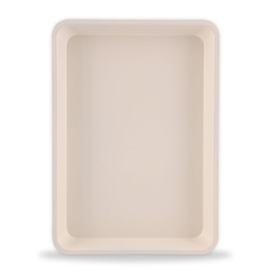 NutriChef 13-inch Ceramic Wide Baking Pan, Non-Stick Coated Layer Surface, Great for Food Preparation, Serving, Pastry Dessert Baking, Used for Model Number NCBK6CT5 and NCBK6CT5.5