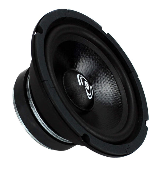 Pyle 6.5" Car Audio Speaker Midrange - 300 Watt High Power Sealed Back Mid Range Speakers System w/ Paper Coating Cone, 200-5 kHz, 93 dB, 8Ohm, 30 oz Magnet, 1 inch KAPTON Voice Coil - PDMR6