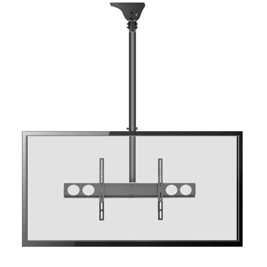 Pyle Adjustable Height TV Ceiling Mount-Tilting Vertical VESA Universal Monitor Mounting Bracket w/ Telescoping Arm, holds 37 to 70 Inch HDTV, LED, Flat Screen Television Up to 50KG or 110lbs PCTVM18