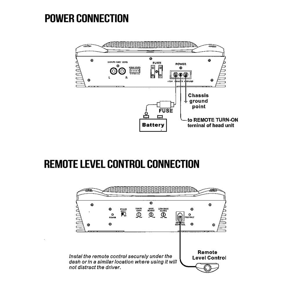 Lanzar Low Profile Marine Subwoofer System - 1000 Watt 8 Inch Slim Active Waterproof Amplified Bass Speaker - Underseat Mount Audio Sound Amplifier Box, Marine Vehicles - Lanzar AQTB8 (White)