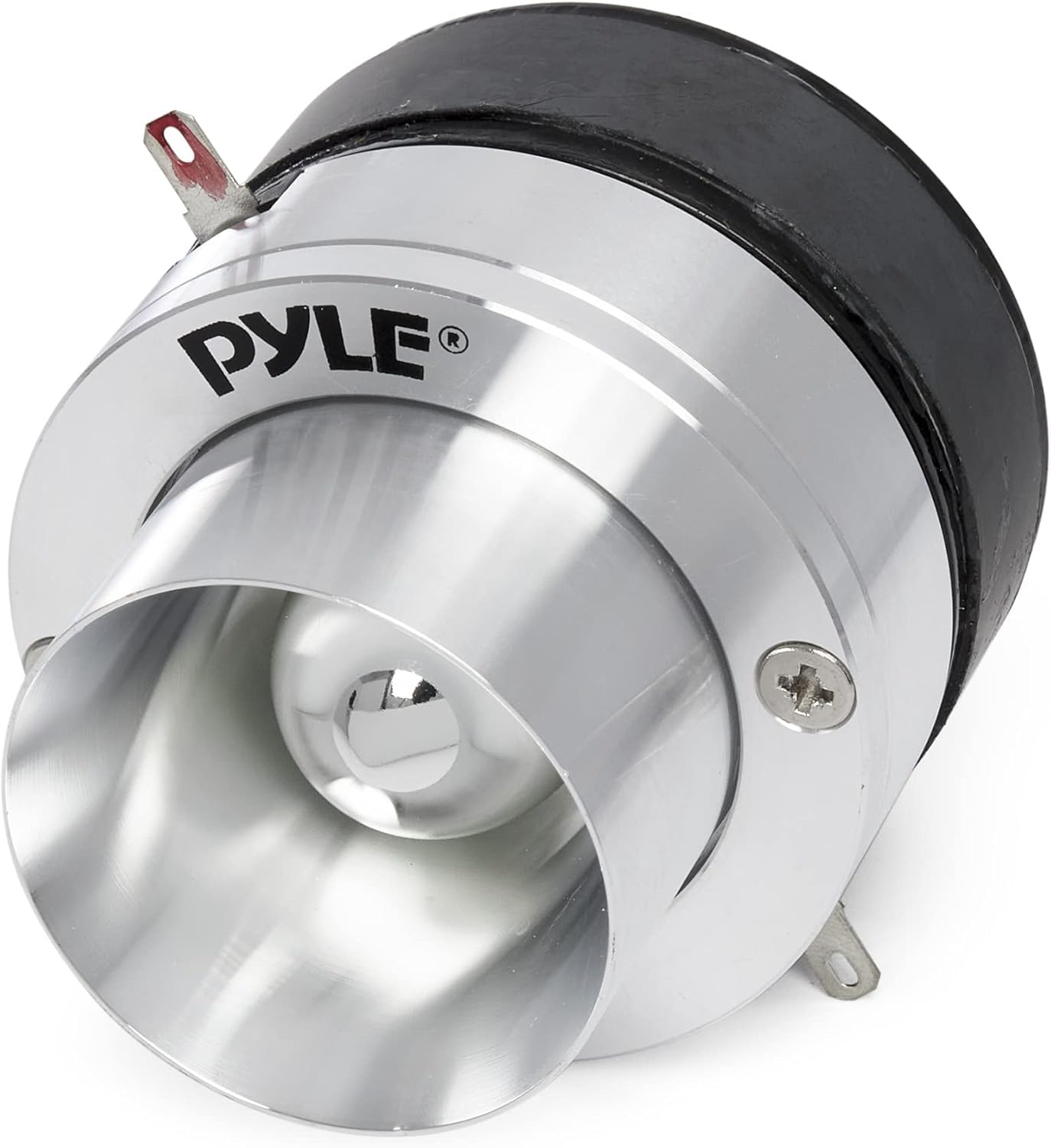 Pyle 2.5" Titanium Tweeter with Die-Cast Aluminum Frame - 100 Watts, 1'' Voice Coil, Car Audio Tweeter for Stereo and Speaker - PDBT30, Yellow