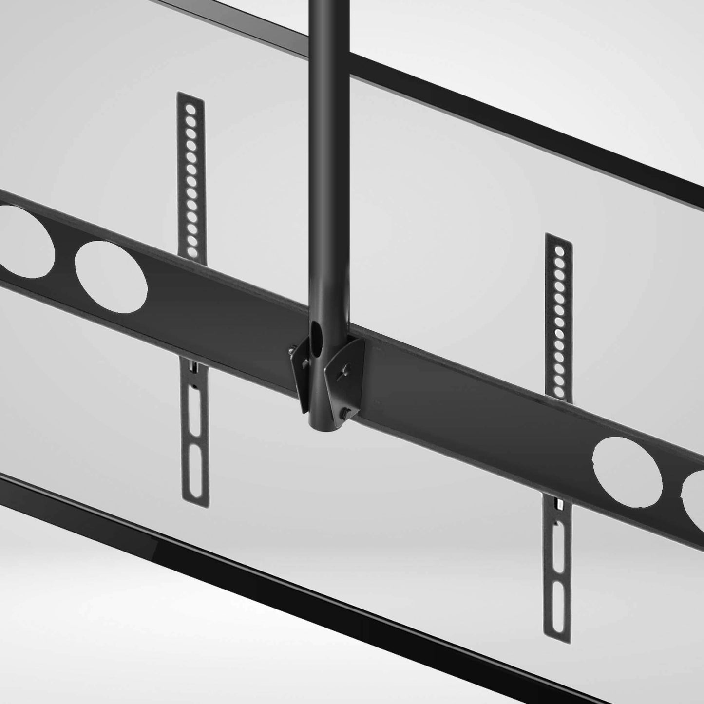 Pyle Adjustable Height TV Ceiling Mount-Tilting Vertical VESA Universal Monitor Mounting Bracket w/ Telescoping Arm, holds 37 to 70 Inch HDTV, LED, Flat Screen Television Up to 50KG or 110lbs PCTVM18