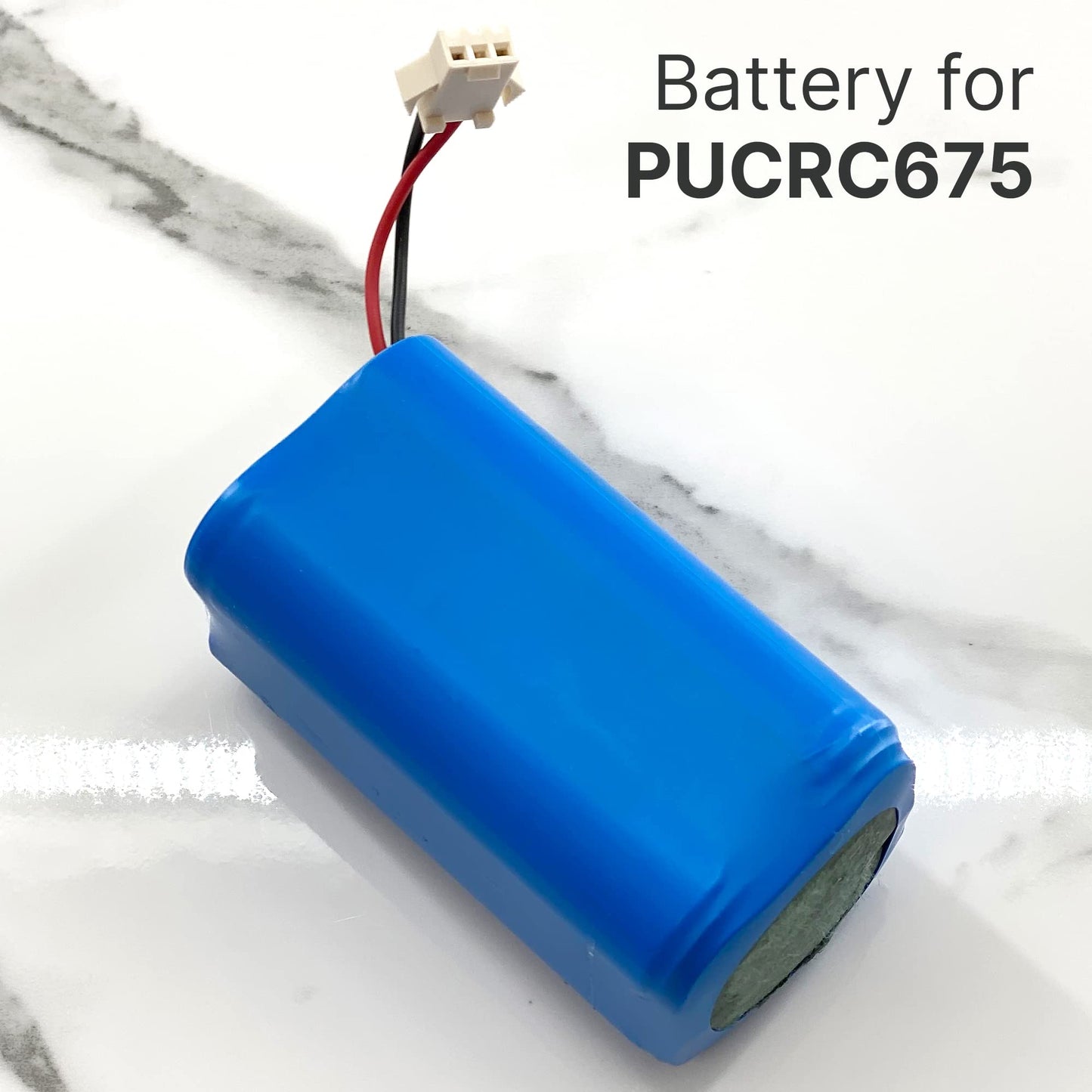 SereneLife Lithium Ion 2600mah Replacement Rechargeable Battery Pack - Replacement Battery for SereneLife PUCRC675 and PUCRC660 Robot Vacuum PRTPUCRC67510