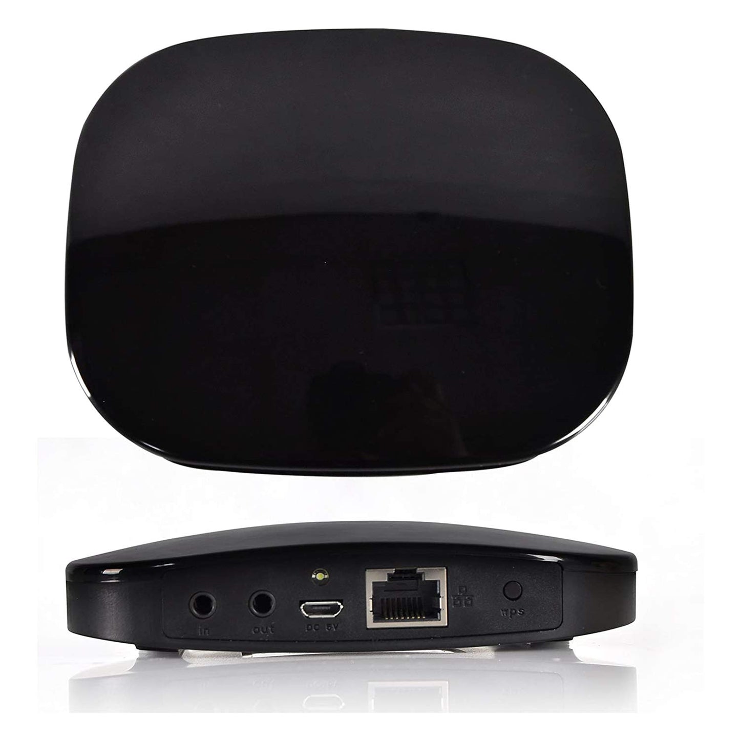 Pyle Wireless Audio Receiver - Connect to Any Audio Player to Stream Music WIFI Over Apple Airplay or Android Small