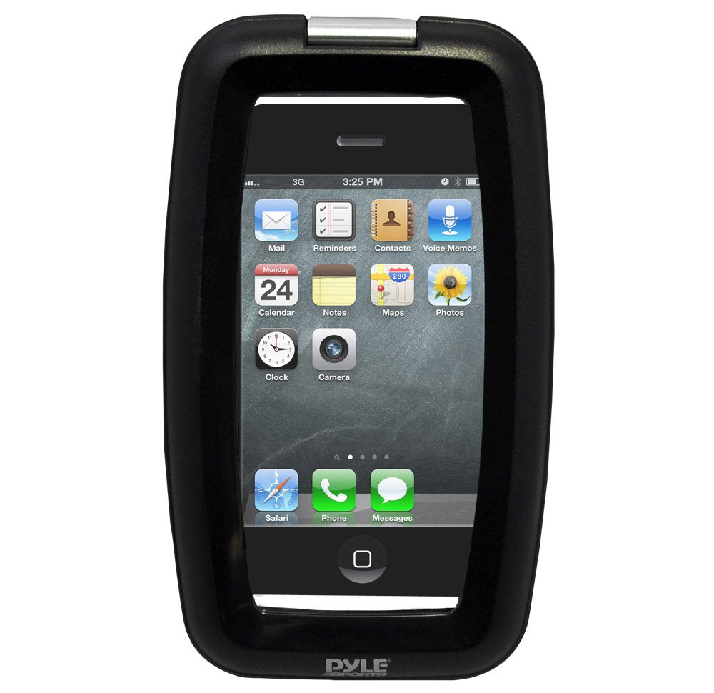 Pyle Universal Waterproof Phone Sport Case - Cell Phone Protective Holder w/ Multi-Touch Control, IPX-7 Standard Protection, Works on iPhone, iPod, Android, Blackberry, MP3 Players PWSIC20 (Black)