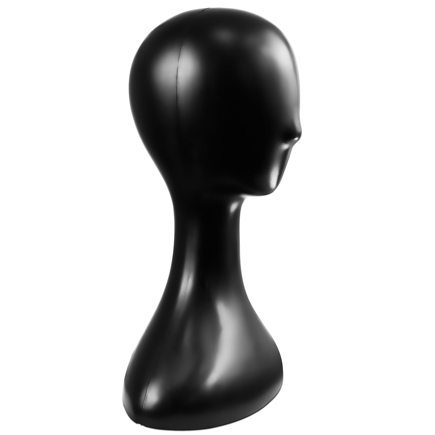 SereneLife Professional Mannequin Head, Durable Multi-purpose Women Model Wig Stand Display, Suitable for Shaping and Displaying Hats, Hair Pieces, Wigs, Accessories and Jewelry