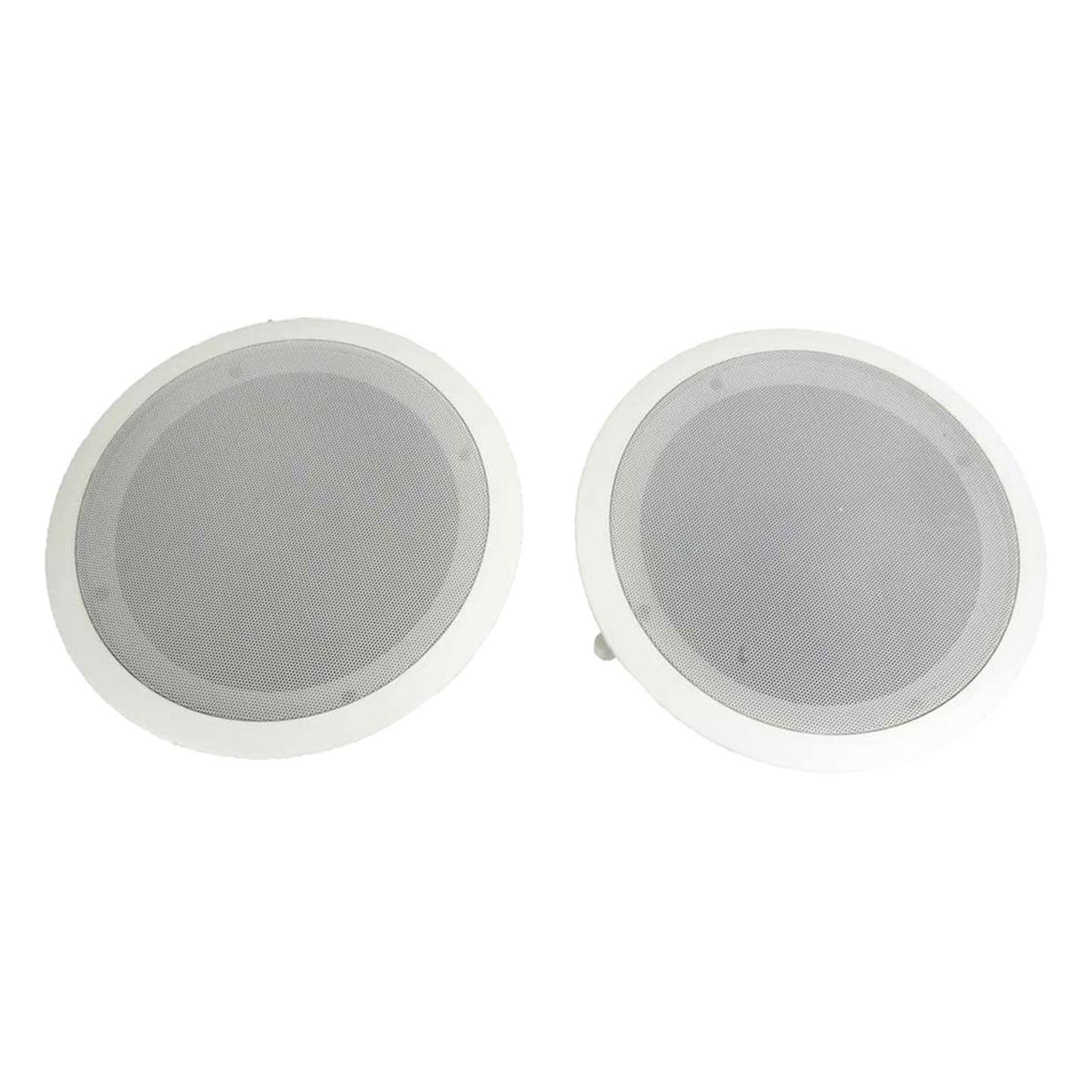 8'' 2-Way Midbass Woofer Speakers - Pair In-Wall/In-Ceiling Woofer Speaker System 1'' High-Temperature Voice Coil Flush Mount Design w/50Hz - 20kHz Frequency Response 250 Watts Peak - Pyle PDIC81RD