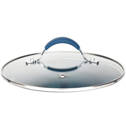 NutriChef " Dutch Oven Pot Lid - See-Through Tempered Glass Lids (Works with Model: NCCW11DS)"