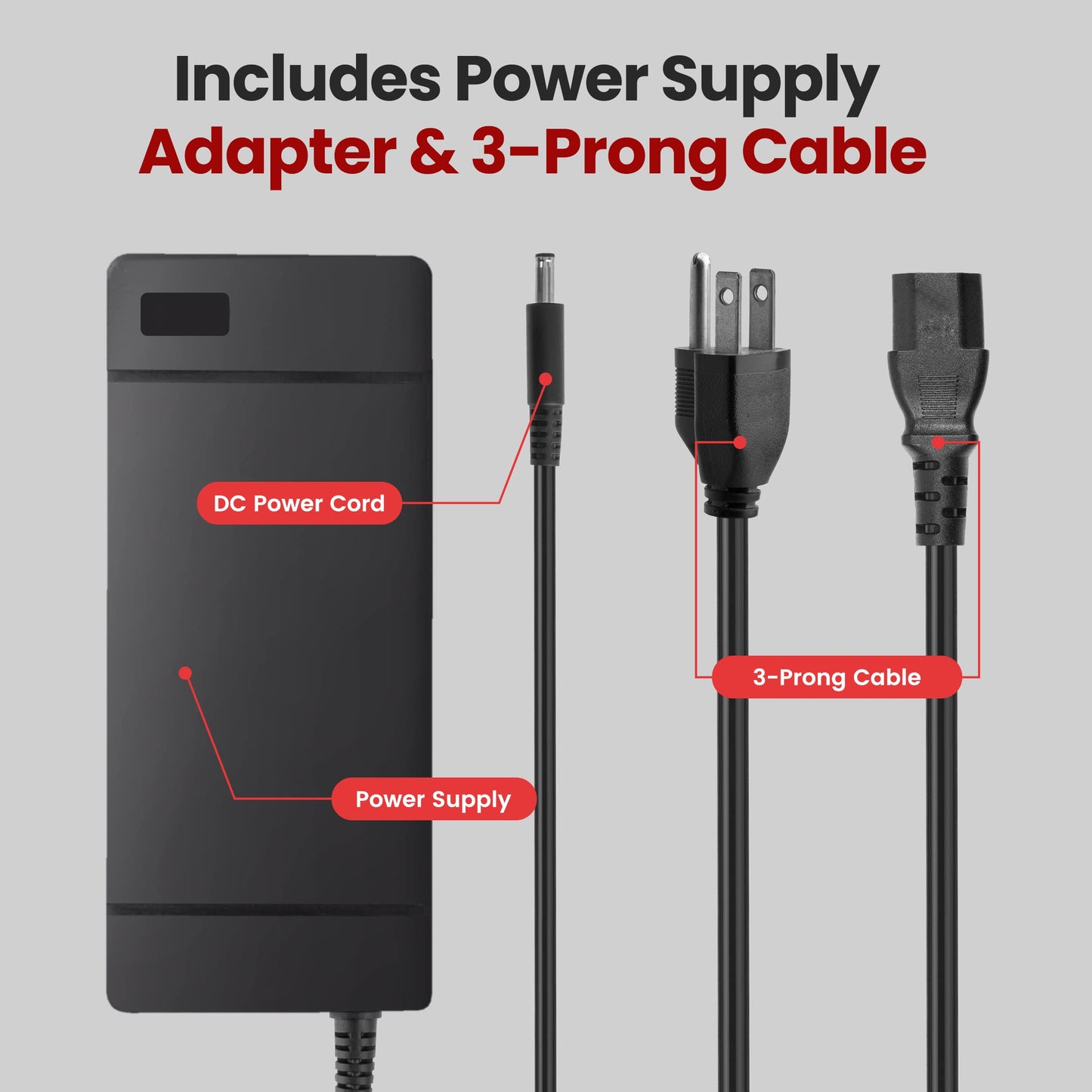 Pyle Replacement Part - Universal Power Adapter (for Pyle in-Wall Speaker Models: PDIC4CBTL3B, PDIC4CBTL35B, PDICBTL4, PDIC4CBTL4B, PDICBT256, PDICBT266, PDICBT286,PDICBT2106)