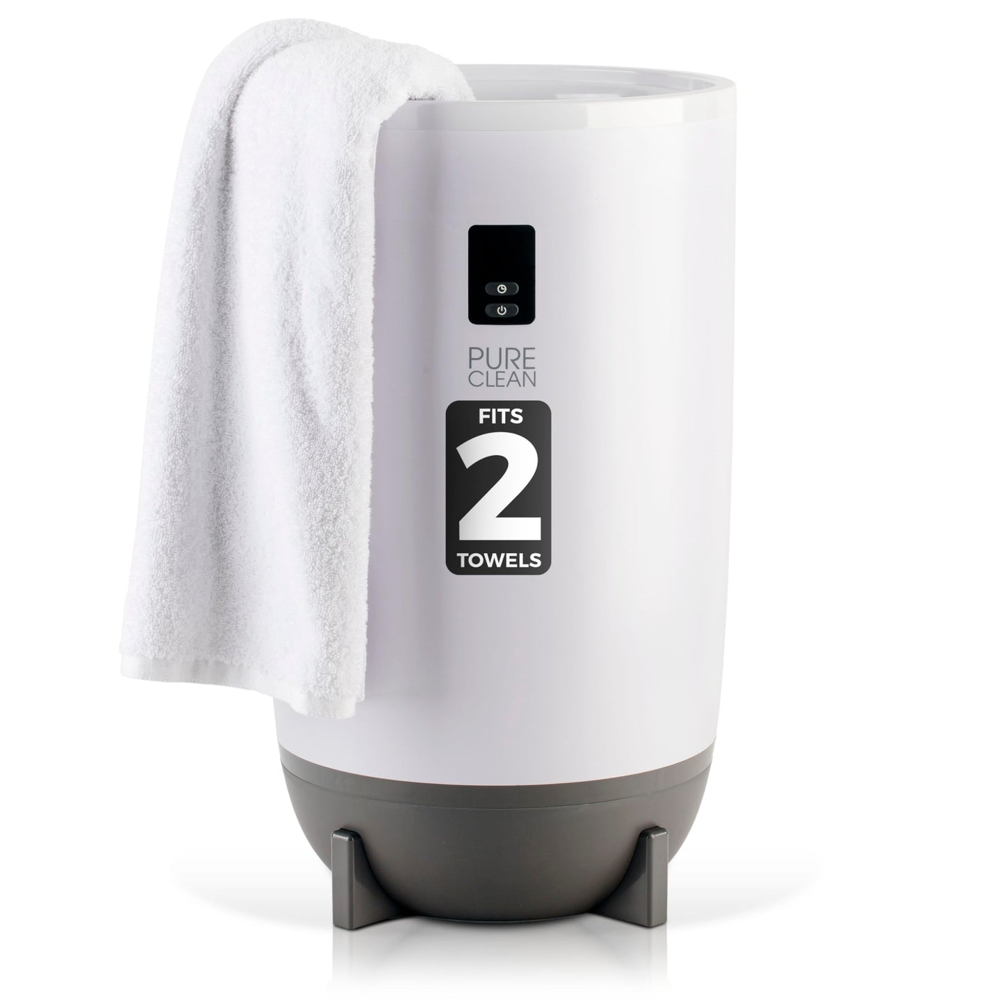 PureClean Towel Warmers Bucket, with Customized Fragrance for Spa and Bathroom, Luxury Towel Heater Gifts for Him & Her, Auto Shut Off, Fits 2 Large Towels, Blankets, Bathrobes, PJ's (Black)