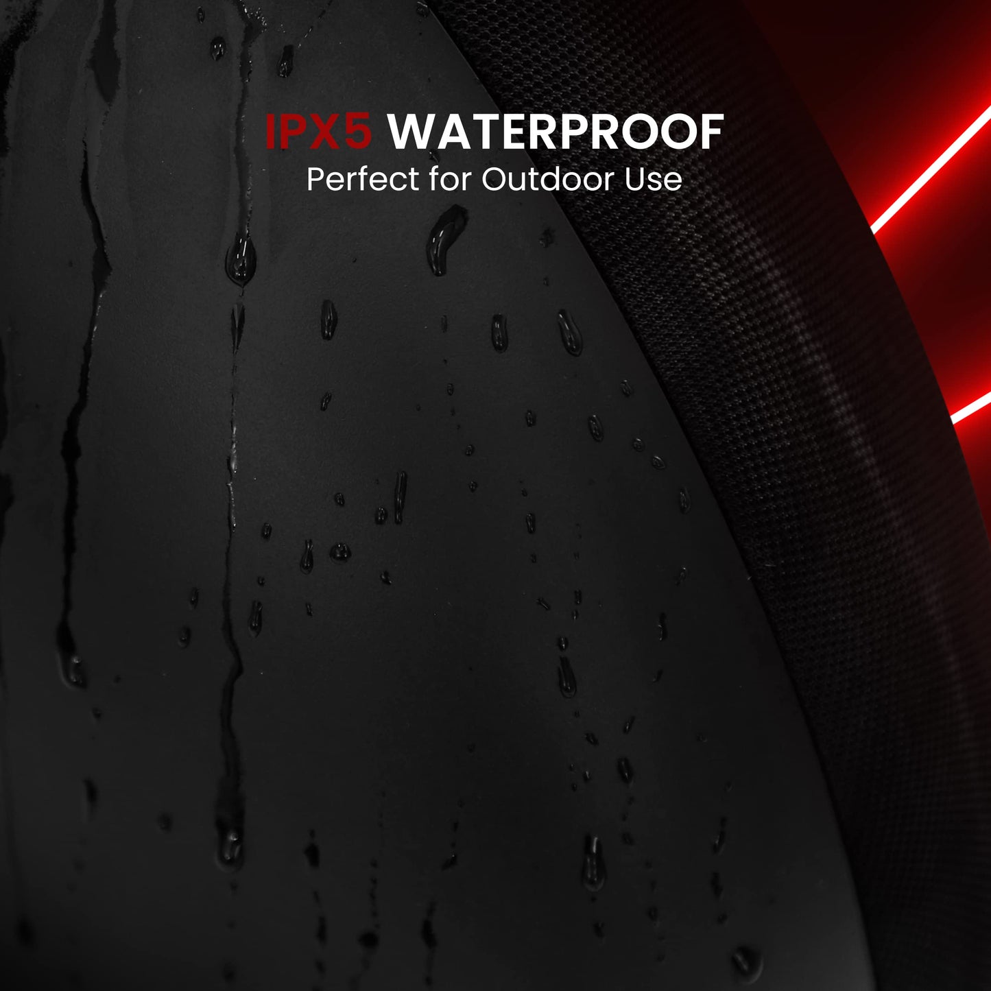 Pyle Portable Waterproof Bluetooth Speaker - 280 Watt Max Output Power, Wireless Music Streaming, Rechargeable Battery, MP3/WMA/FLAC Digital Audio File Support, & Remote Control Battery Operated