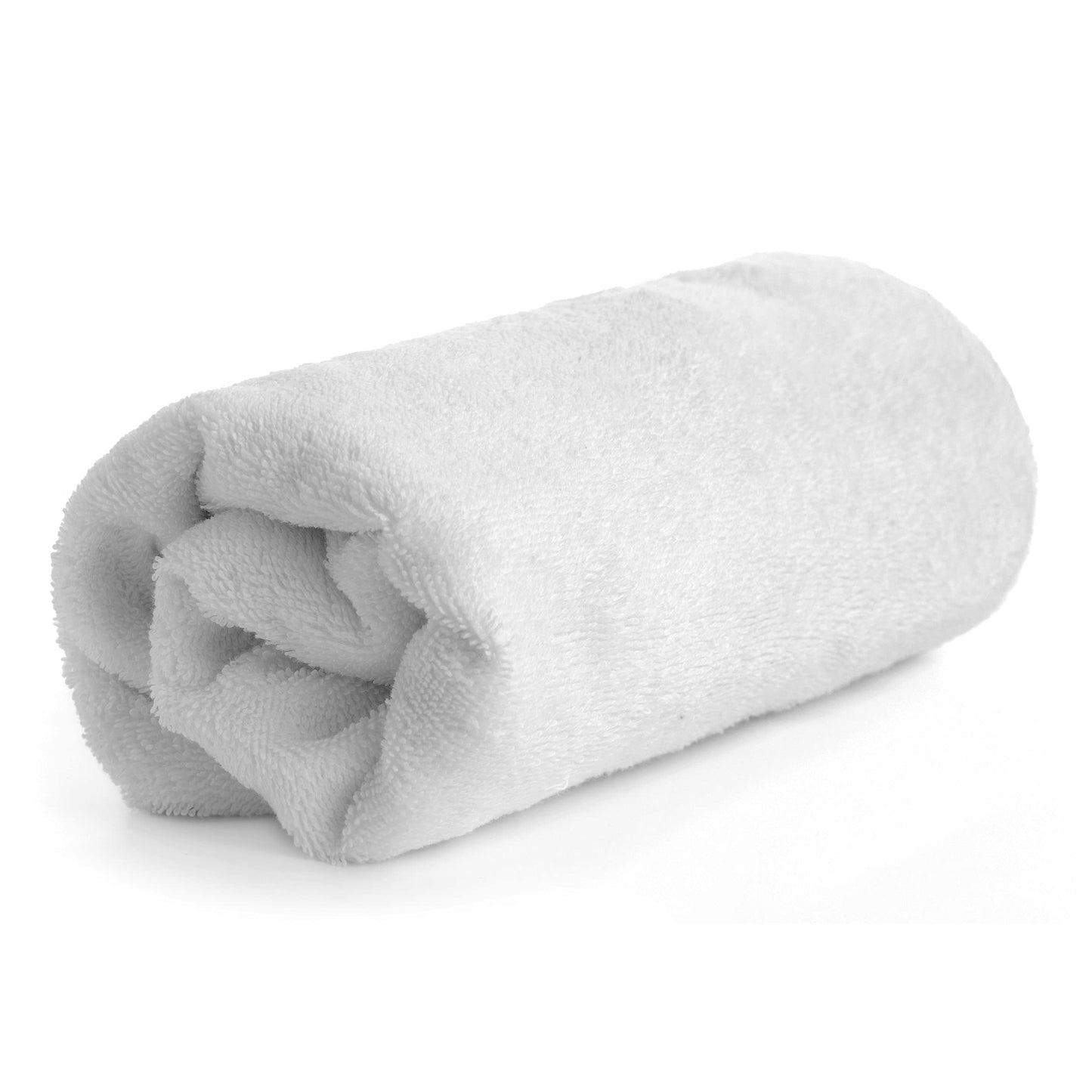 SereneLife Light White Bath Towels - Ultra Soft Extra Absorbent Machine Washable Hotel Spa Quality Bathroom Towel Sheet - Guests, Pool, Gym, Camp, Travel, College Dorm, Shower