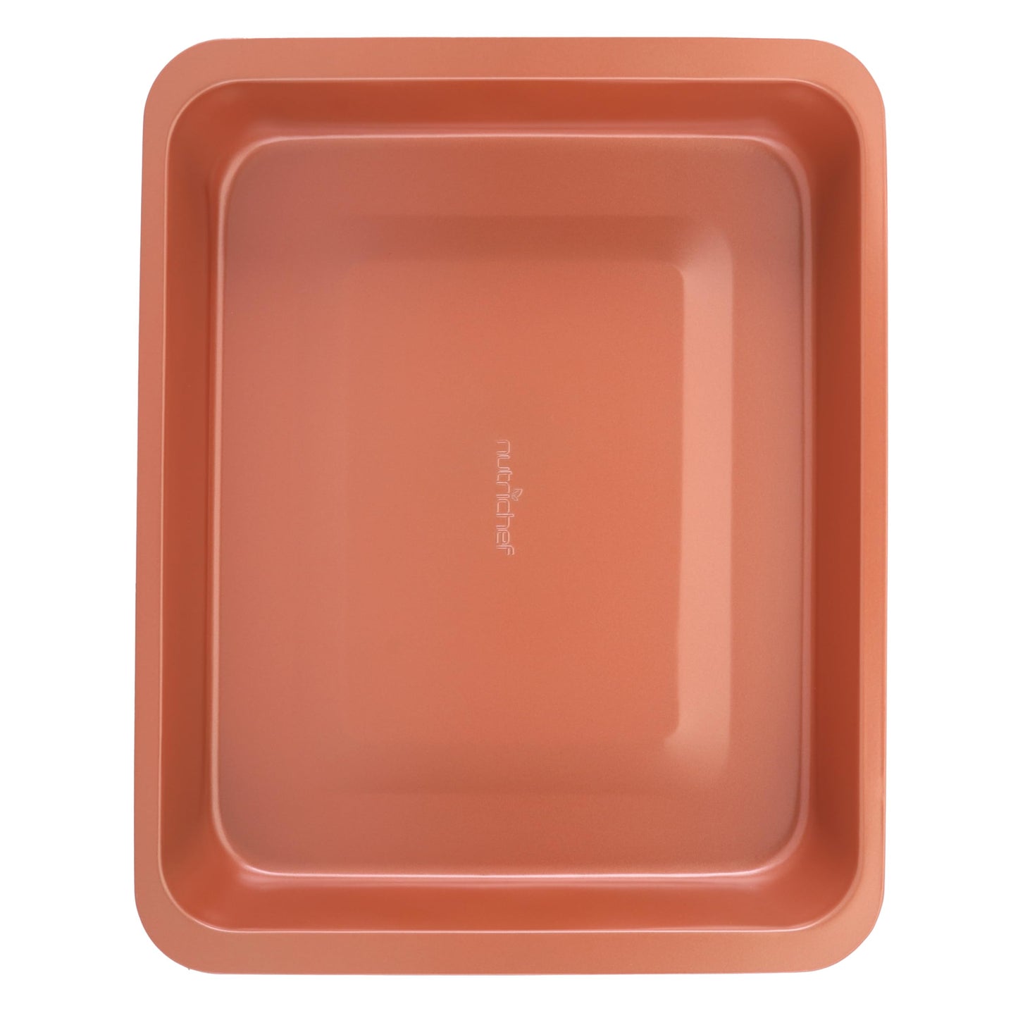 NutriChef 15-inch Roasting Pan, Non-Stick Coated Layer Surface, Great for Food Preparation, Serving, Roasting, Chicken, Pork, Poultry, Pastry, Dessert, Baking, Used for Model Number NCBSCC54