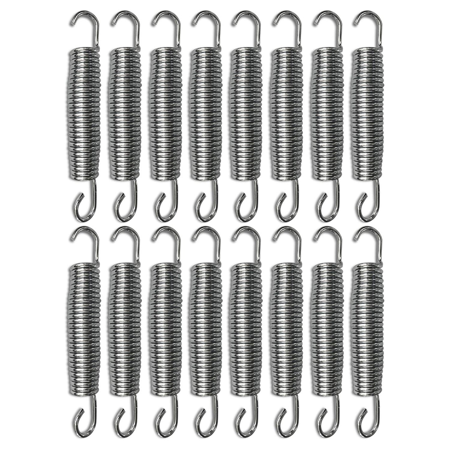SereneLife Set of 16 Trampoline Springs (for SereneLife Models: SLTRA10BL, SLTRA10PNK, SLTRA12BL, SLTRA8BL)