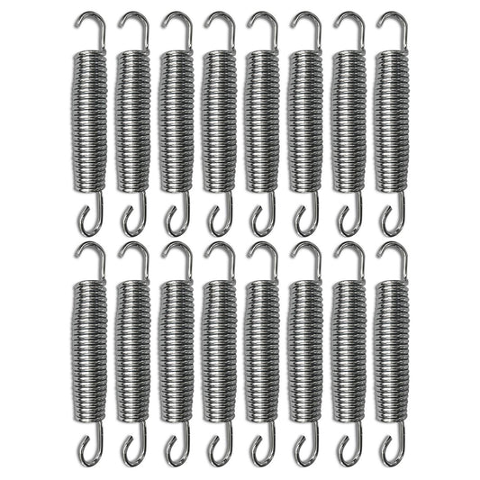 SereneLife Set of 16 Trampoline Springs (for SereneLife Models: SLTRA10BL, SLTRA10PNK, SLTRA12BL, SLTRA8BL)