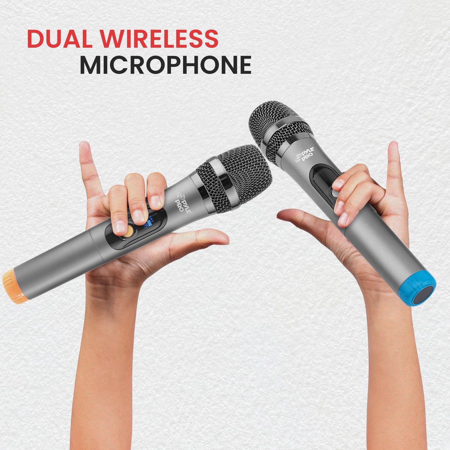 Pyle Portable Wireless BT Streaming Loudspeaker Karaoke Machine with Touch Screen and Wireless Microphone, Wheels and Handle Bar, Supports USB/SD/MMC/PC/TV / MP3 / Mobile Phone, etc.