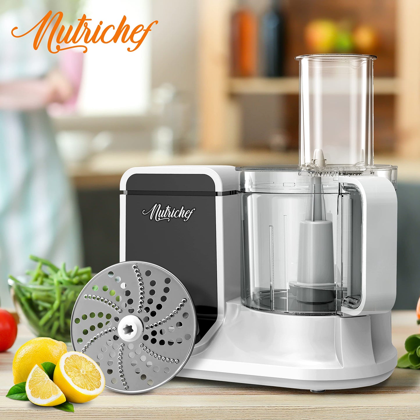 NutriChef Food Processor Masher Blade Disc - Replacement Parts for NutriChef Multifunction Food Processor Model Number: NCFP8