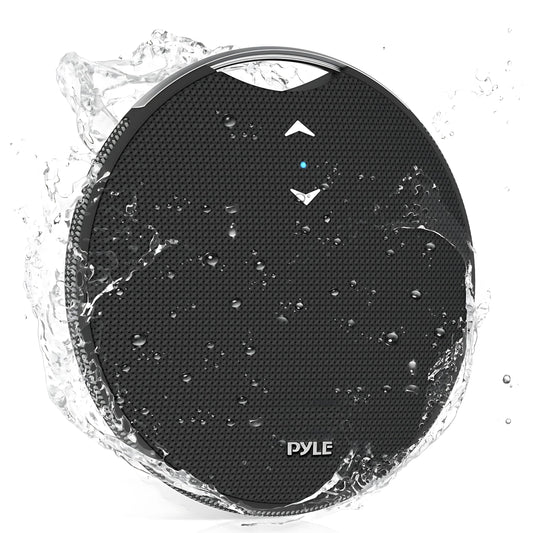 Pyle Portable Bluetooth Speaker with Loud Crystal Clear Sound - Mini IPX7 Waterproof, Super Bass Speakers Bluetooth Wireless for Shower, Beach, Pool, Small Portable Speaker for Outdoor, Gift Ideas