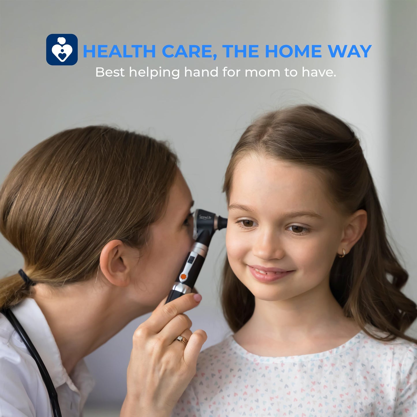 SereneLife Fiber Optic Otoscope/Auriscope | Home Ear Inspection Tool DIY, 3X Magnification, Bright LED, Includes Reusable Ear Tips, Travel Case, Battery Operated | For All Ages & Pets