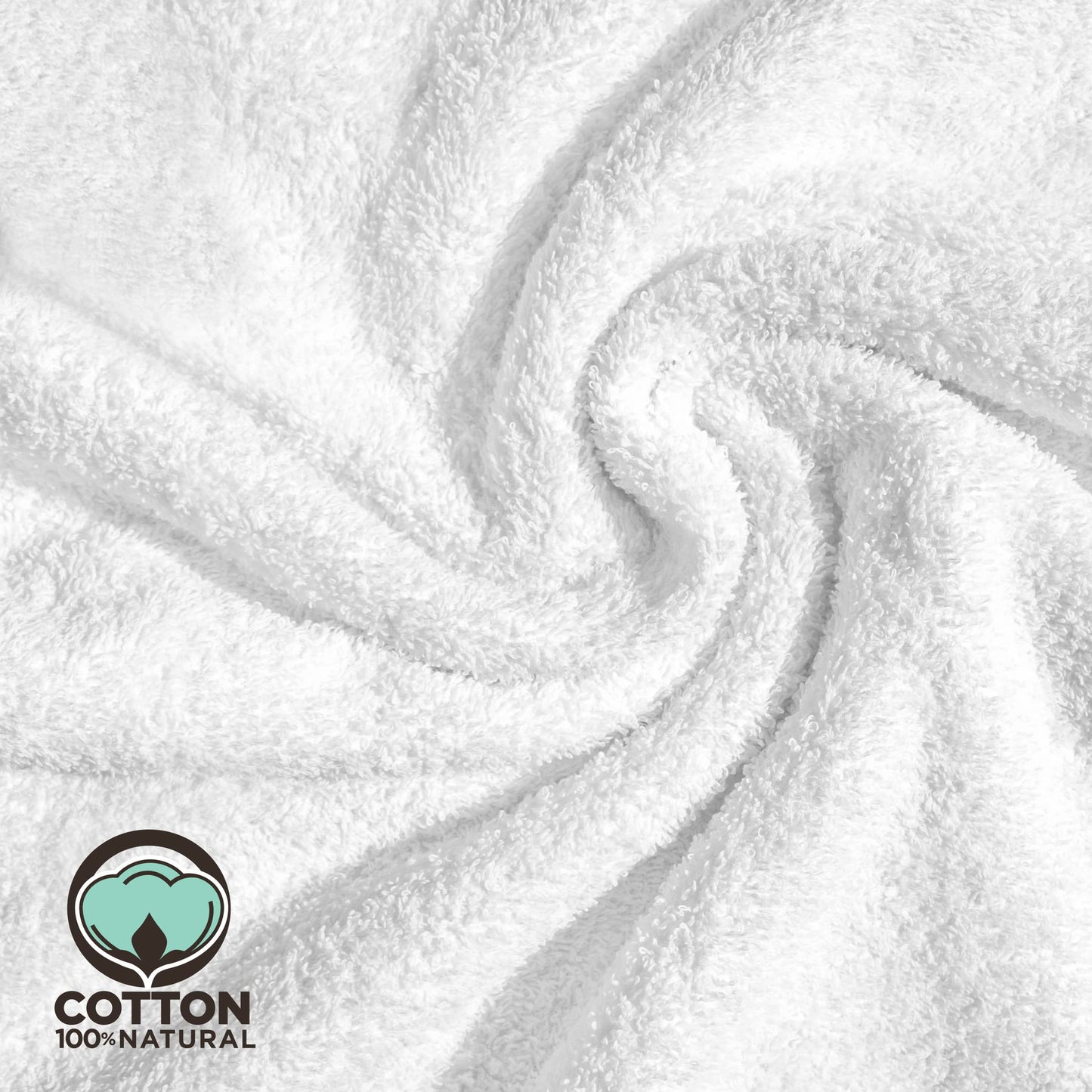 SereneLife Light White Bath Towels - Ultra Soft Extra Absorbent Machine Washable Hotel Spa Quality Bathroom Towel Sheet - Guests, Pool, Gym, Camp, Travel, College Dorm, Shower