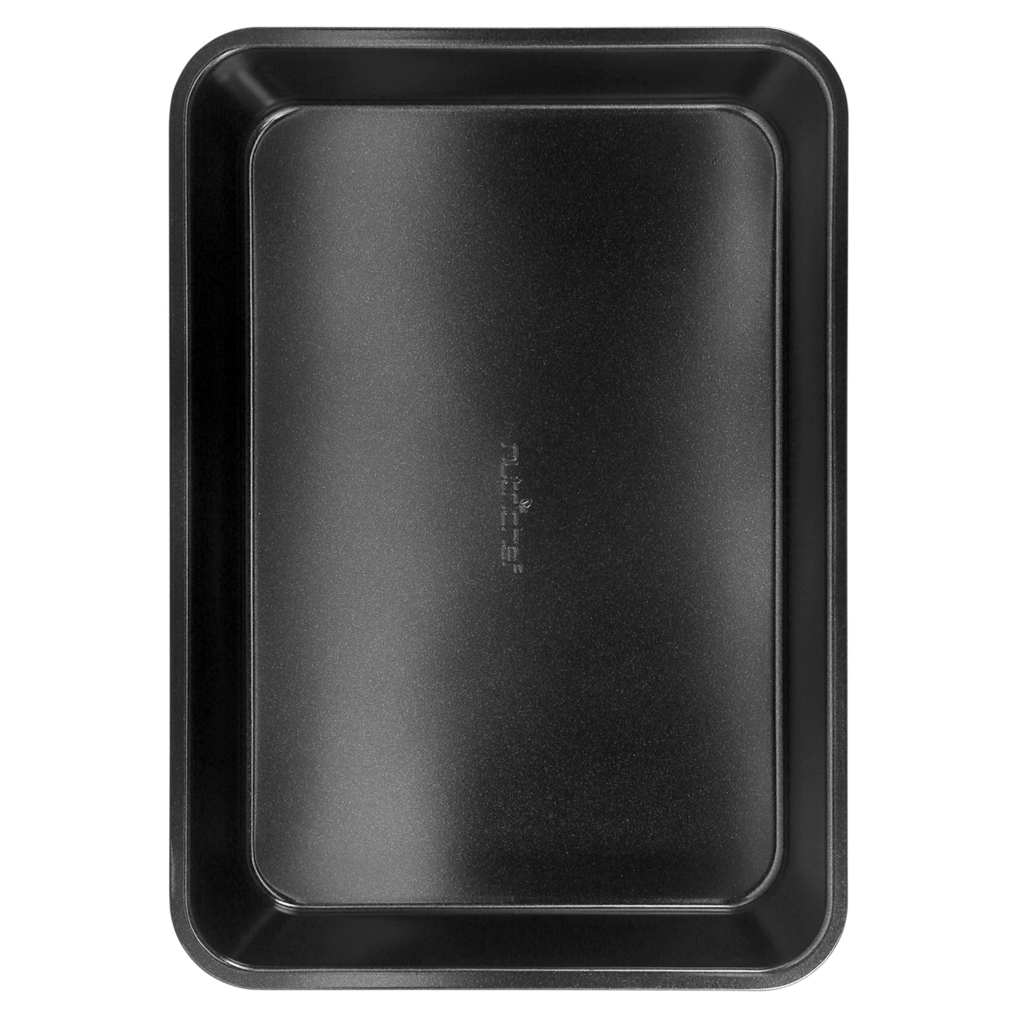 NutriChef 13-inch Black Cookie Sheet Baking Tray, Non-Stick Coated Layer Surface, Great for Food Preparation, Serving, Pastry Dessert Baking, Used for Model Number NCBK6BK