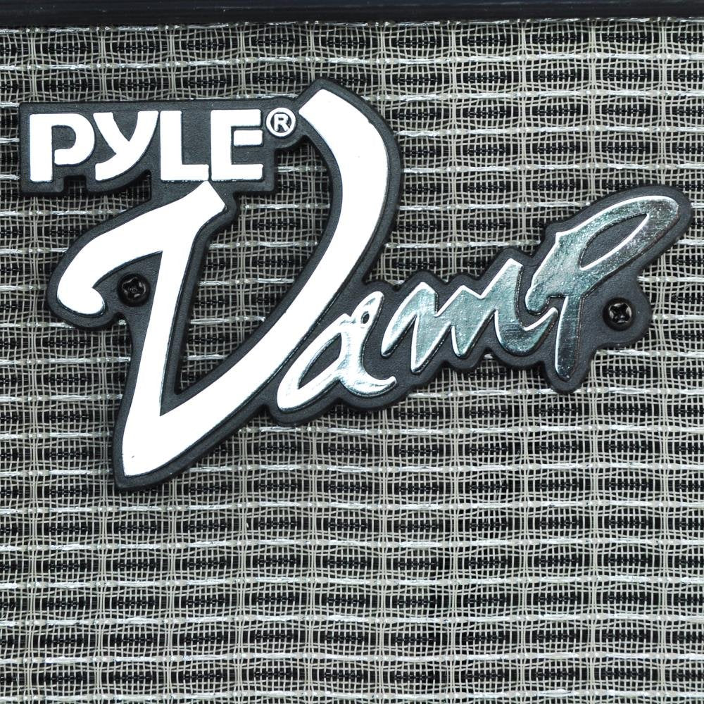 Pyle 20-Watt Vamp-Series Amplifier-Vamp-Series Amplifier w/3-Band EQ&Overdrive,Has Clean and Overdrive Channels For a Crunchy,Powerful Sound,20 Hz to 15 kHz Frequency Response-Pyle PVAMP20