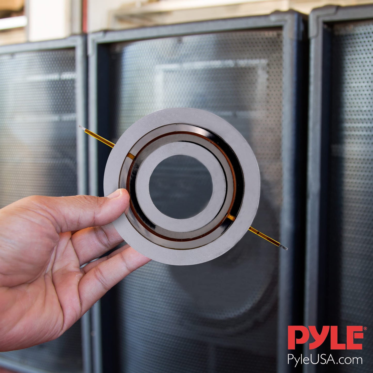Pyle (1) Replacement Speaker Voice Coil - High-Temperature Ferro Fluid Enhanced Kapton Voice Coil for PylePro 3'' Titanium Super Bullet Tweeter PDBT58 Model - PylePro PDBT58VC