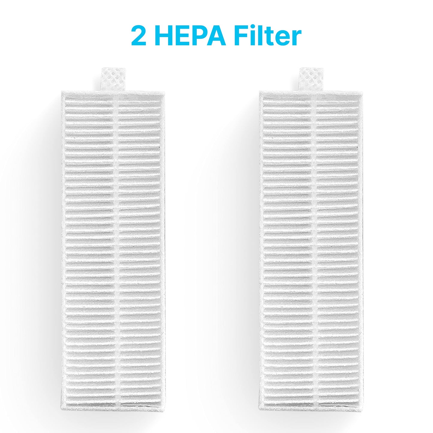 SereneLife PUCRCX70 Robot Vacuum Accessory Kit - (4) Sweeping Side Brushes, (2) Air Filter - Robot Vacuum Cleaner Replacement Parts and Accessory Kit Compatible Only with PUCRCX70 PRTPUCRCX7010